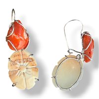 Pendientes Mandile 1922 Mujer Cammei  in Plata Conchiglia 2MORCM43 - 2MORCM43